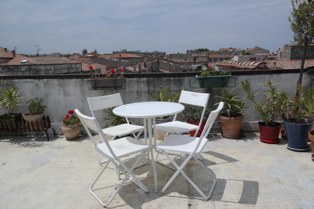 Penthouse Apartment Overlooking Place Carnot Carcassonne Dış mekan fotoğraf